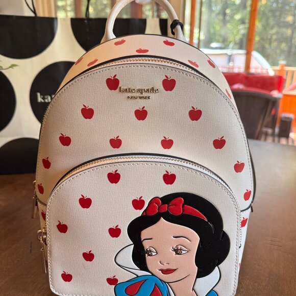 Kate Spade New York x Disney Snow White Small Backpack - Limited Edition - Picture 2 of 9